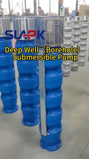 3 Phase Borehole Submersible Pump Deep Well Submersible Water Pumps